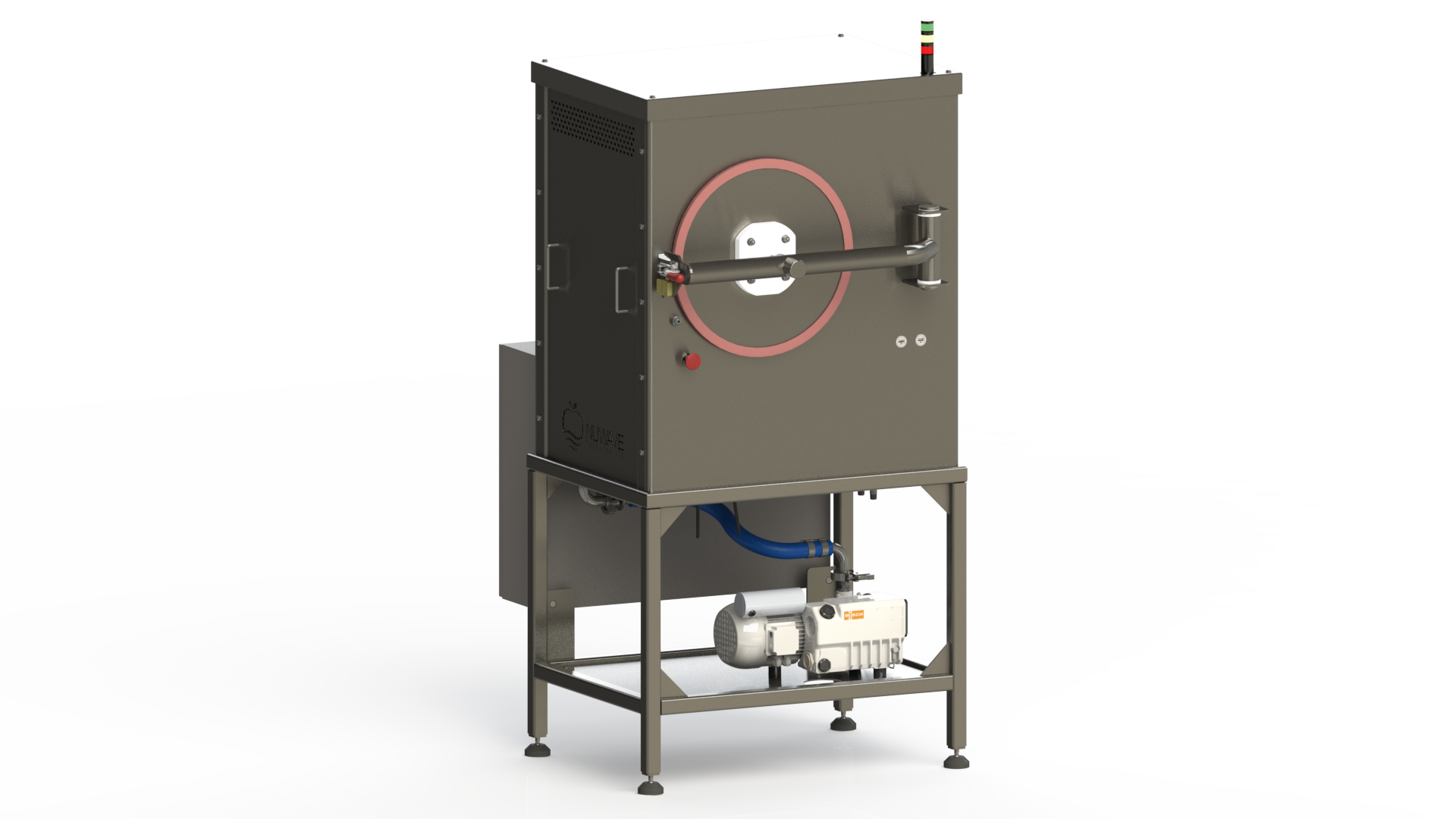 Industrial Microwave System: Hermes Hermes: Industrial Microwave System, ISO Render - No Bucket